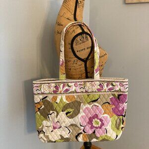 Vera Bradley Portobello Road Lg Tote- Magnetic Close- 3 Pocket Travel Bag